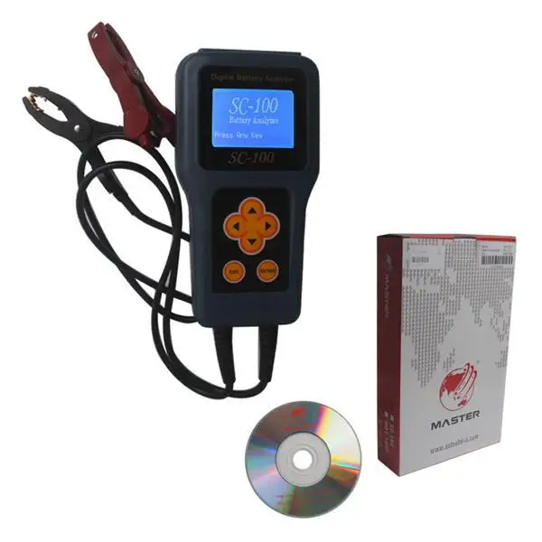 SC-100 digital car battery analzyer tool free shipping |