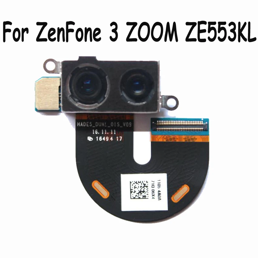 Оригинальная протестированная задняя камера для ASUS ZenFone 3 Zoom ZE553KL Z01HDA модули