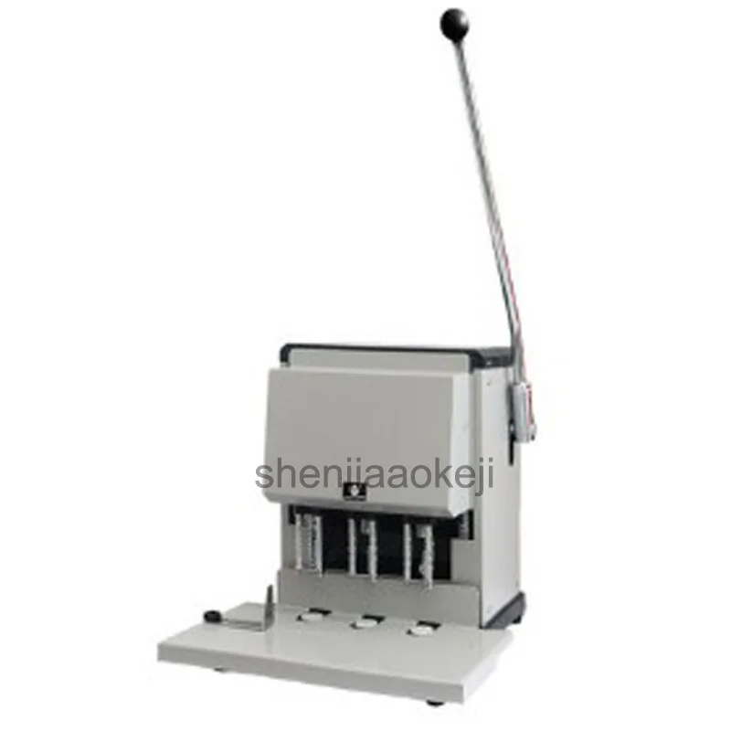 50mm three-hole drilling machine financial voucher binding electric ticket punching drill size 3-8mm (optional) | Компьютеры и офис