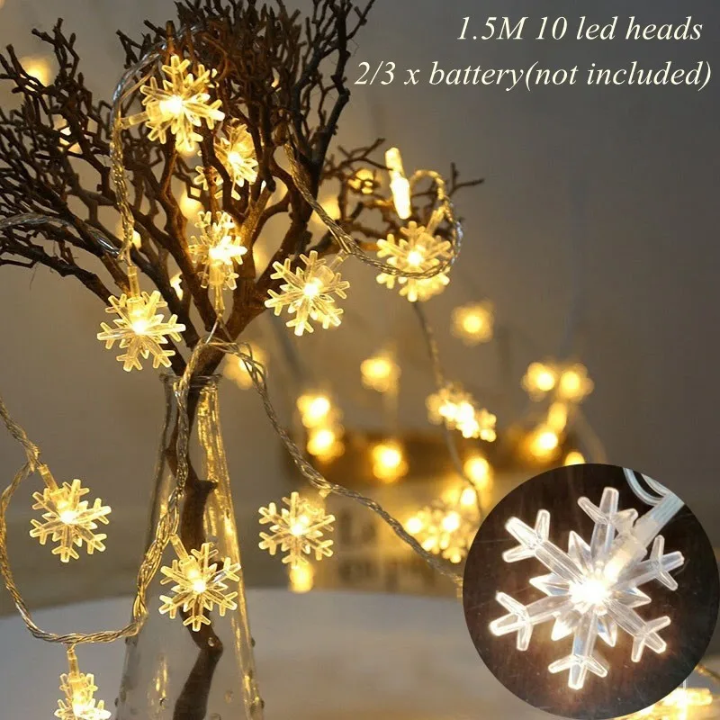 1pc 1.5M led snow 10 шт./лот красочные путем самостоятельного выбора между 3/6 дюймов Фоторамка деревянная прищепка Бумага изображение держатель для свадьбы Baby Shower День рождения украшения - Цвет: 1pc 1.5M led snow
