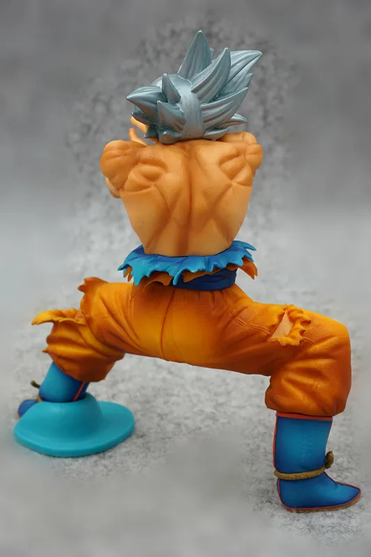 Dragon Ball Z ROS Супер Saiyan ультра инстинкт Сон Гоку серебряные волосы Gokou ПВХ фигурку