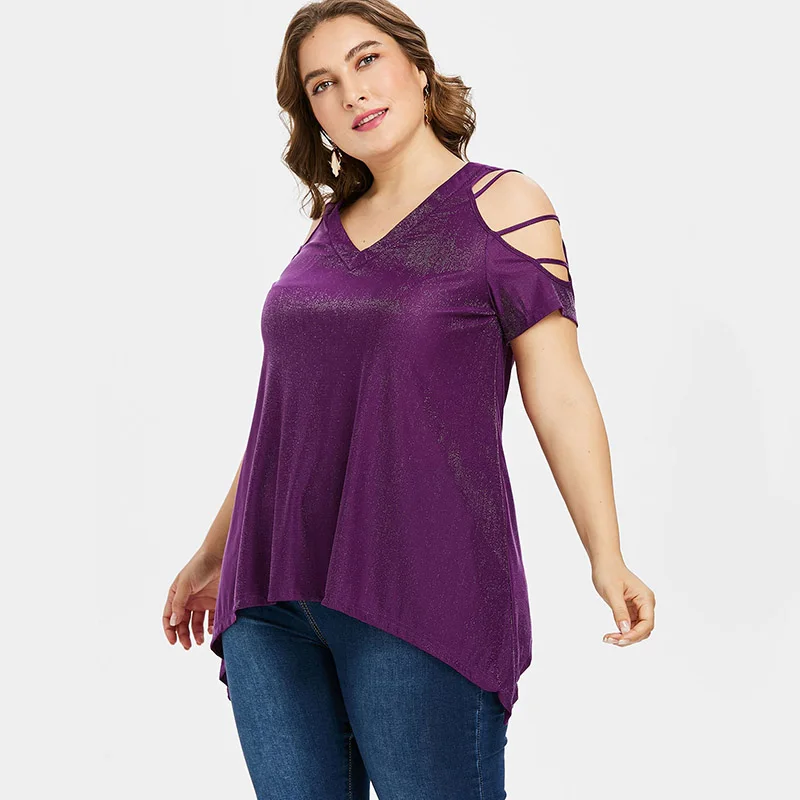 PlusMiss плюс размер 5XL 4XL сексуальное с открытыми плечами бархатные на шнуровке