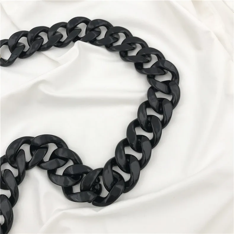 1 шт. 60 см Съемный сменный плечевой ремень, сумка DIY из акриловой смолы, сумка на цепочке, пластиковый ремешок для женщин, аксессуары для сумок