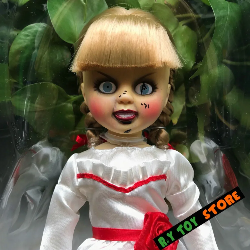 Оригинальные оригинальные Mezco Живые мертвецы куклы Conjuring Annabelle аниме фигурку