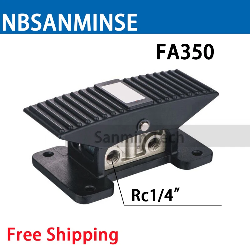 FA 350 Rc1/4 5-портовый 3-ходовой Педальный клапан ножной пневматические детали