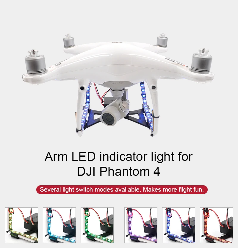 Startrc DJI phantom 4 PRO plus V2.0 Advance Дрон Квадрокоптер с камерой запасные части Аксессуары светодиодный фонарик на руку