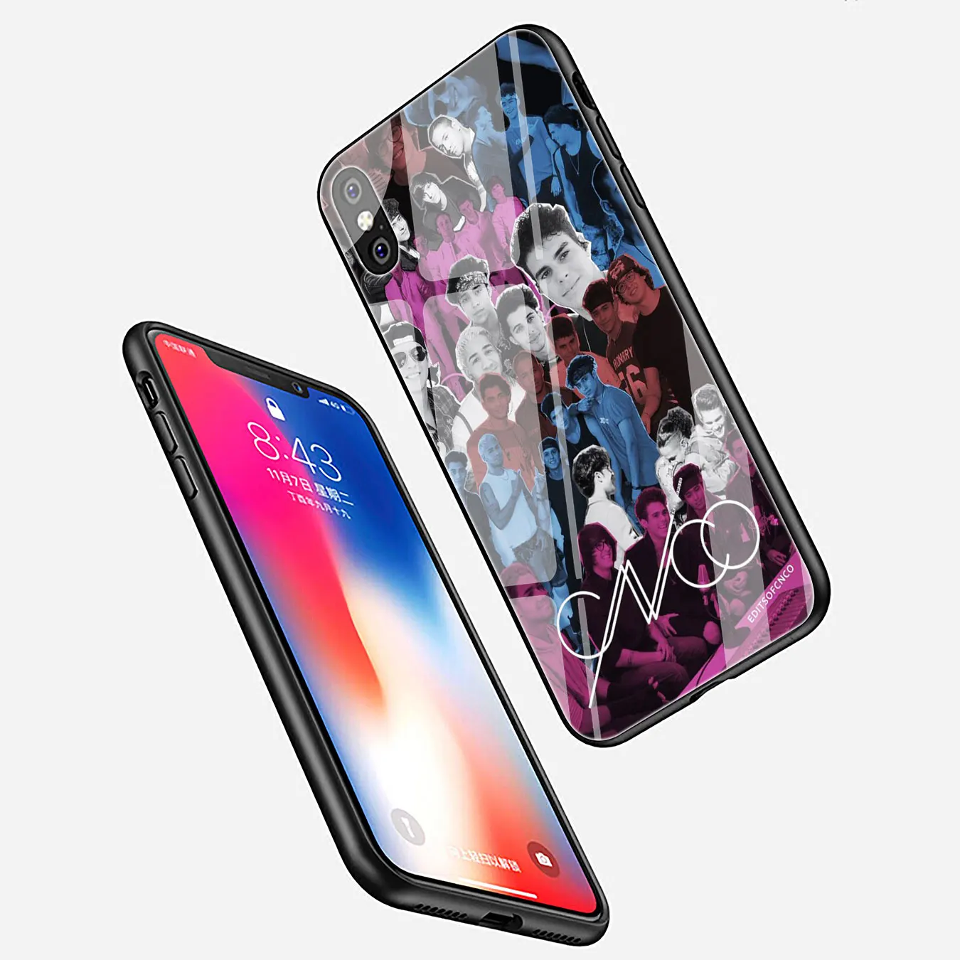 Lavaza CNCO Christopher Velez чехол для телефона из закаленного стекла Apple iPhone XR X XS Max 6 6S 7 8 Plus 5 5S