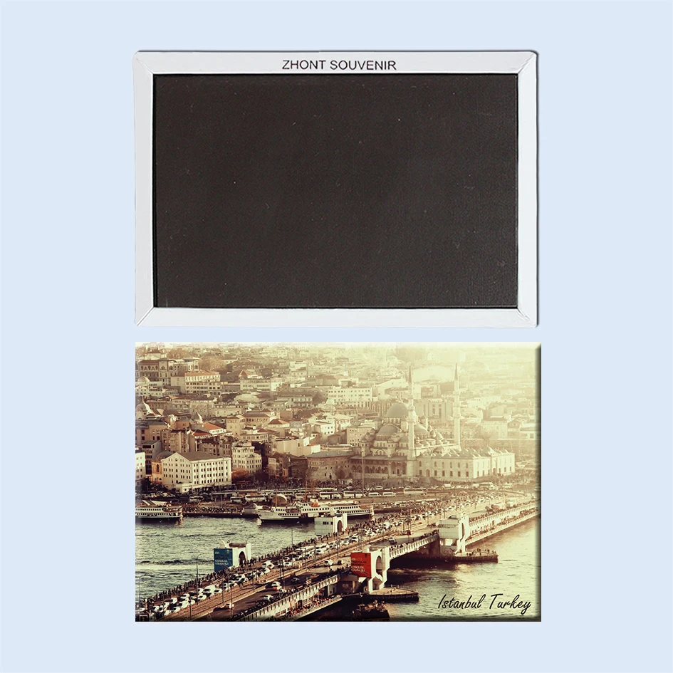 Турецкий мост в Стамбул 22734 сувениры туристического пейзажа магнитный