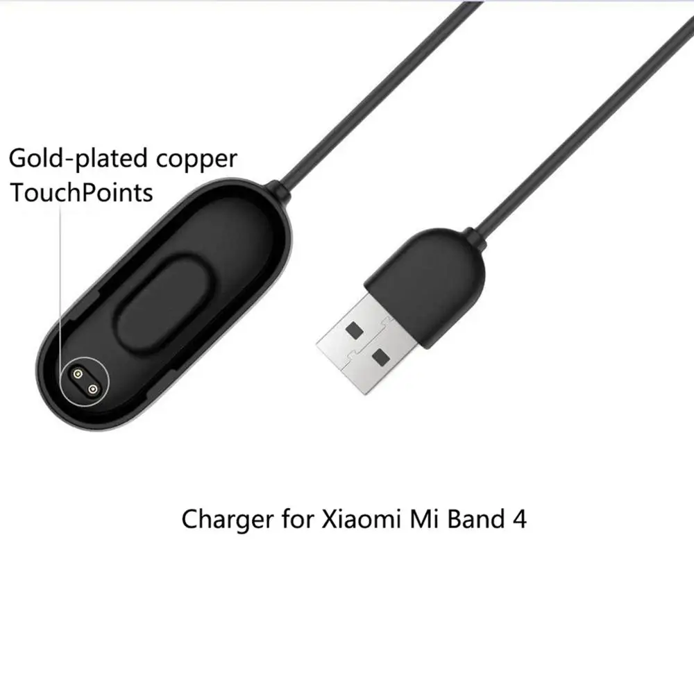 Магнитное зарядное устройство USB для Xiaomi адаптер зарядного устройства Mi Band 4