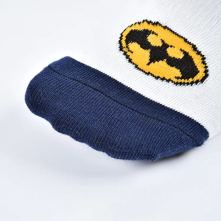 1 пар/лот летние хлопковые носки с героями мультфильмов мстители Железный