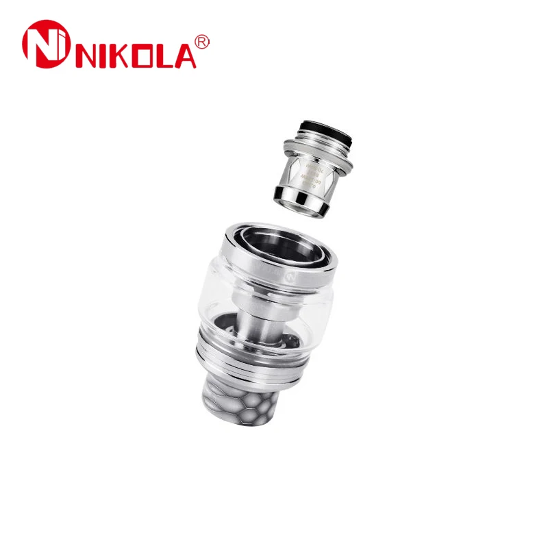 5 шт./лот Nicola Lapetus Vape Tank Sub Ohm 6 мл емкость электронные сигареты с 0.18ohm сетчатая