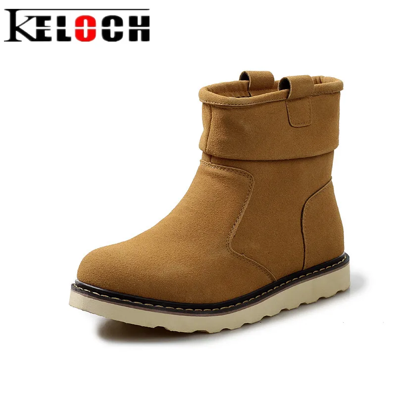 Keloch/Мужские зимние сапоги Утепленная одежда Удобная Снегоступы Для мужчин