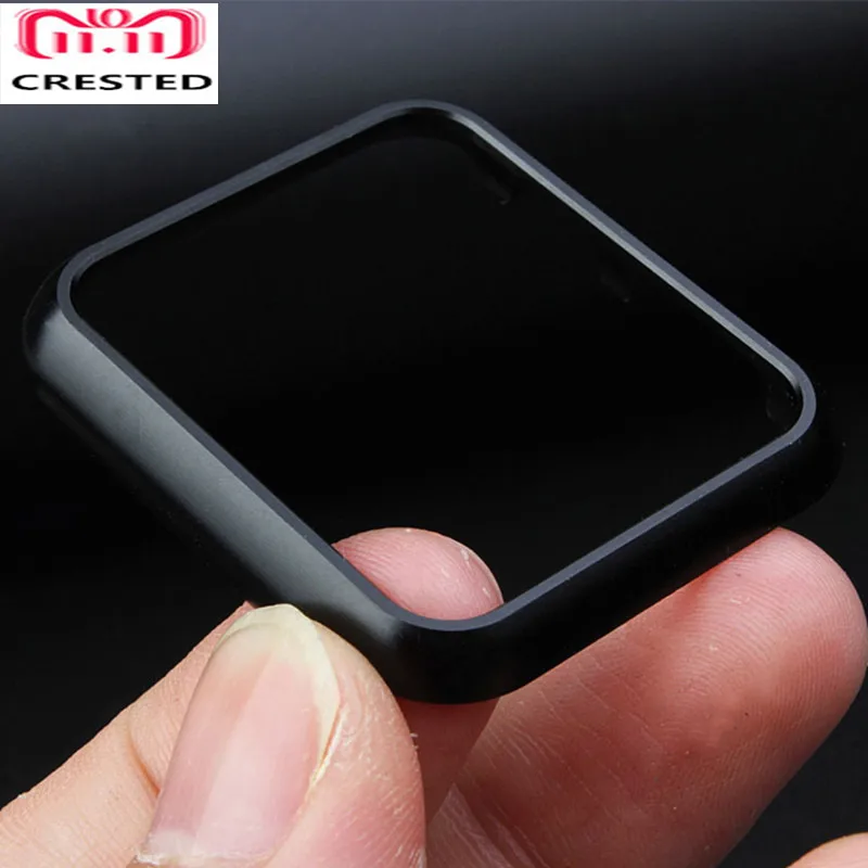 Хохлатый чехол для Apple Watch band 5 4 44 мм 40 мм 3 iwatch band чехол 42 мм/38 мм рамка из нержавеющей стали защитная оболочка для экрана