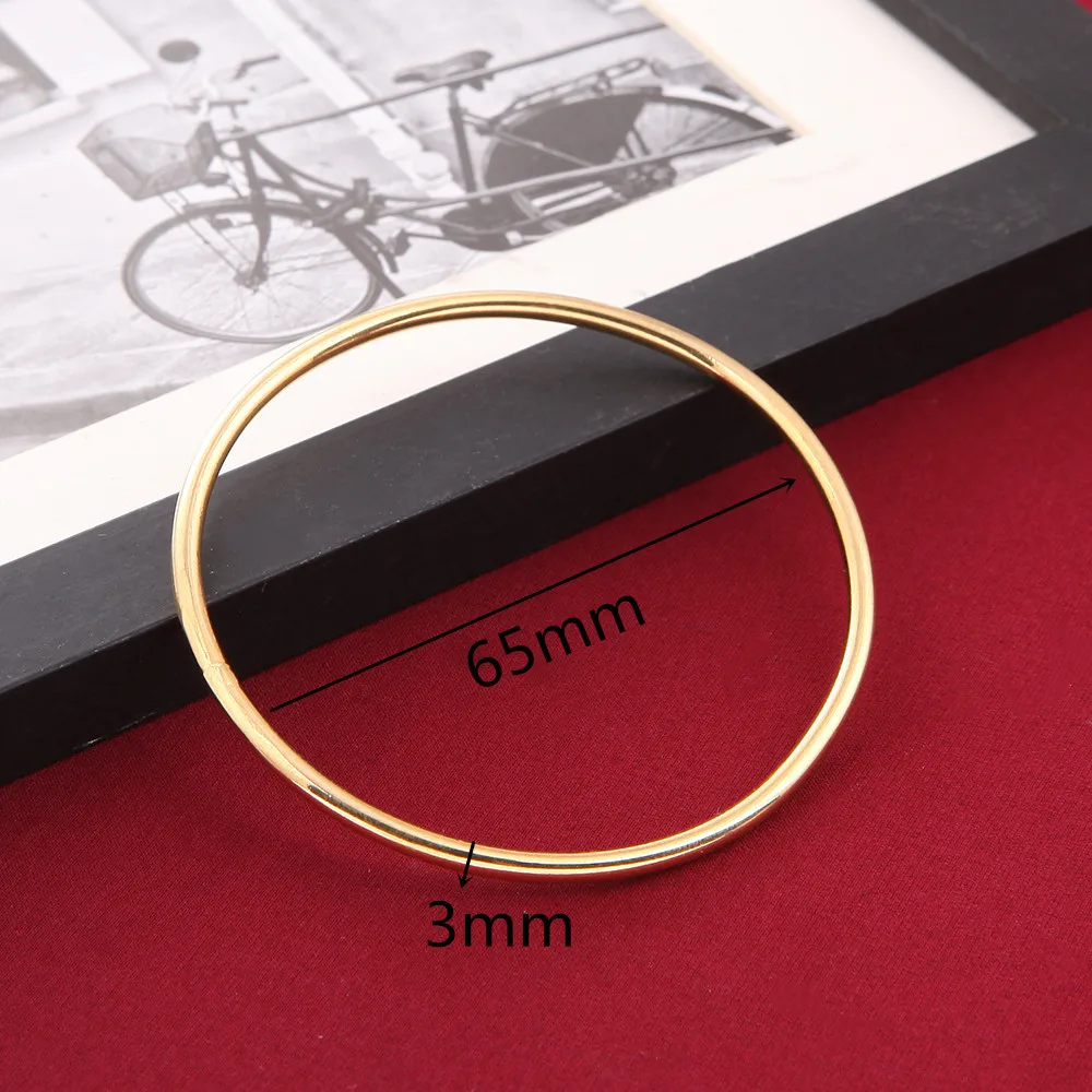 Новый Эфиопский круглый очаровательный женский простой браслет из Дубая для