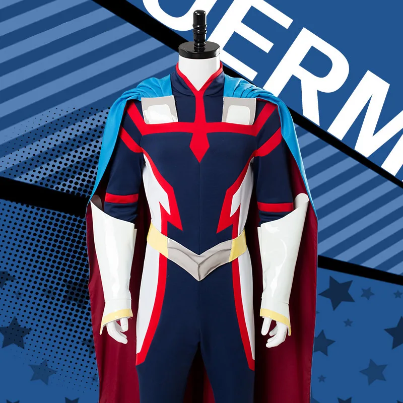 Coshome Boku no Hero Academy All Might костюмы для косплея мой герой Academy Мужской плащ-комбинезон для Хэллоуина Вечерние