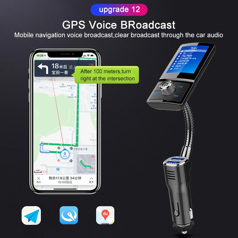 Автомобильный MP3-плеер Bluetooth автомобильный комплект свободные руки Nosise подавление fm-передатчик MP3-плеер USB lcd модулятор Автомобильный Bluetooth mp3
