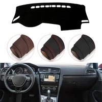 console dashboard suede mat protector sunshield cover fit for volkswagen golf 7 mk7 2013 2018