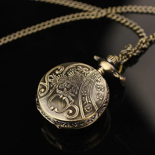 Новое ожерелье прозрачные женские карманные часы с бриллиантами|watch kit|necklace