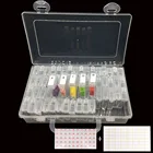 64128192256pcs diamond painting accessories tools Box Organizer Transparent Plastic Rhinestone Drill Mosaic Bead Storage Box