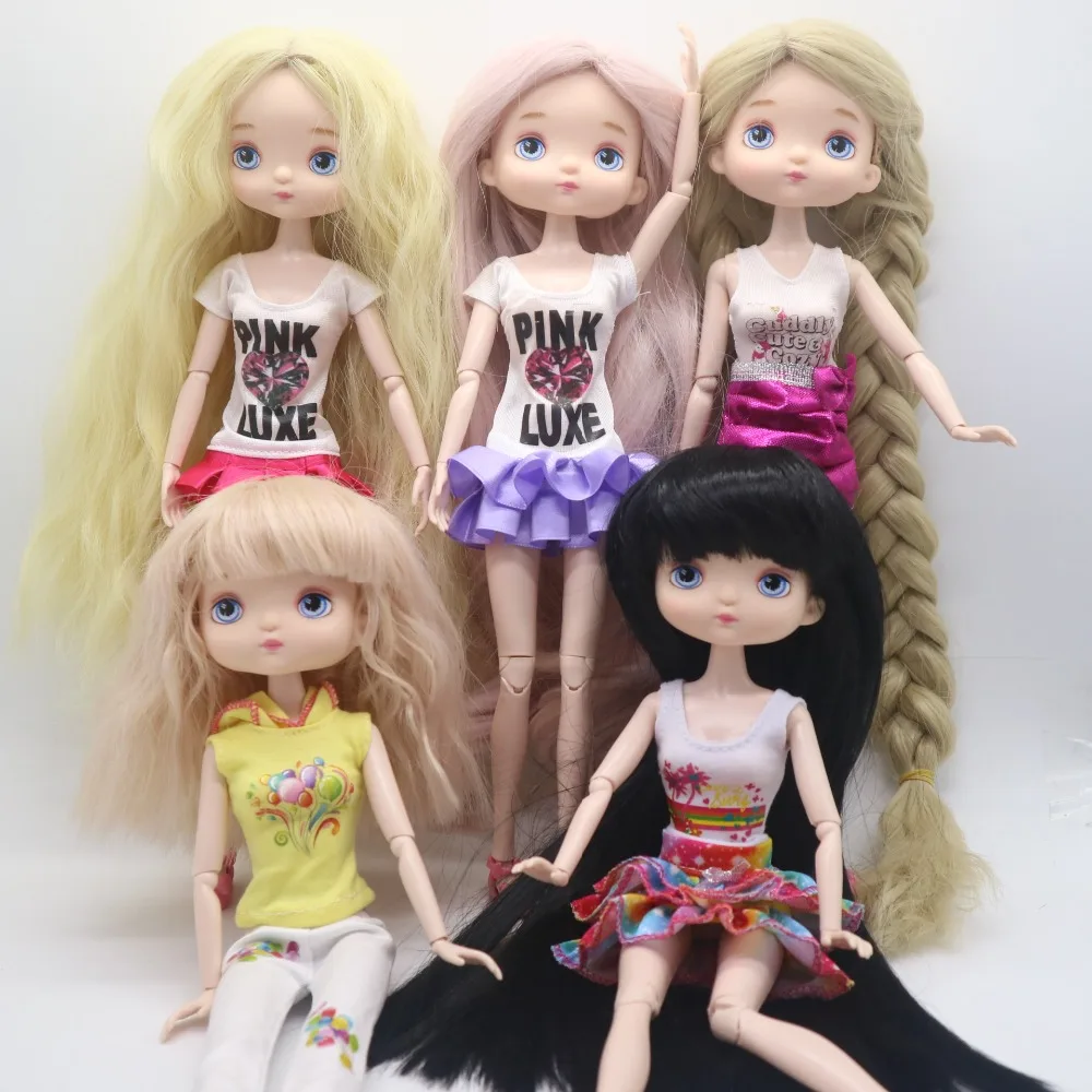 Cortoon dolls 12 дюймов пластиковая кукла сделай сам пластиковый шарик шарнирная
