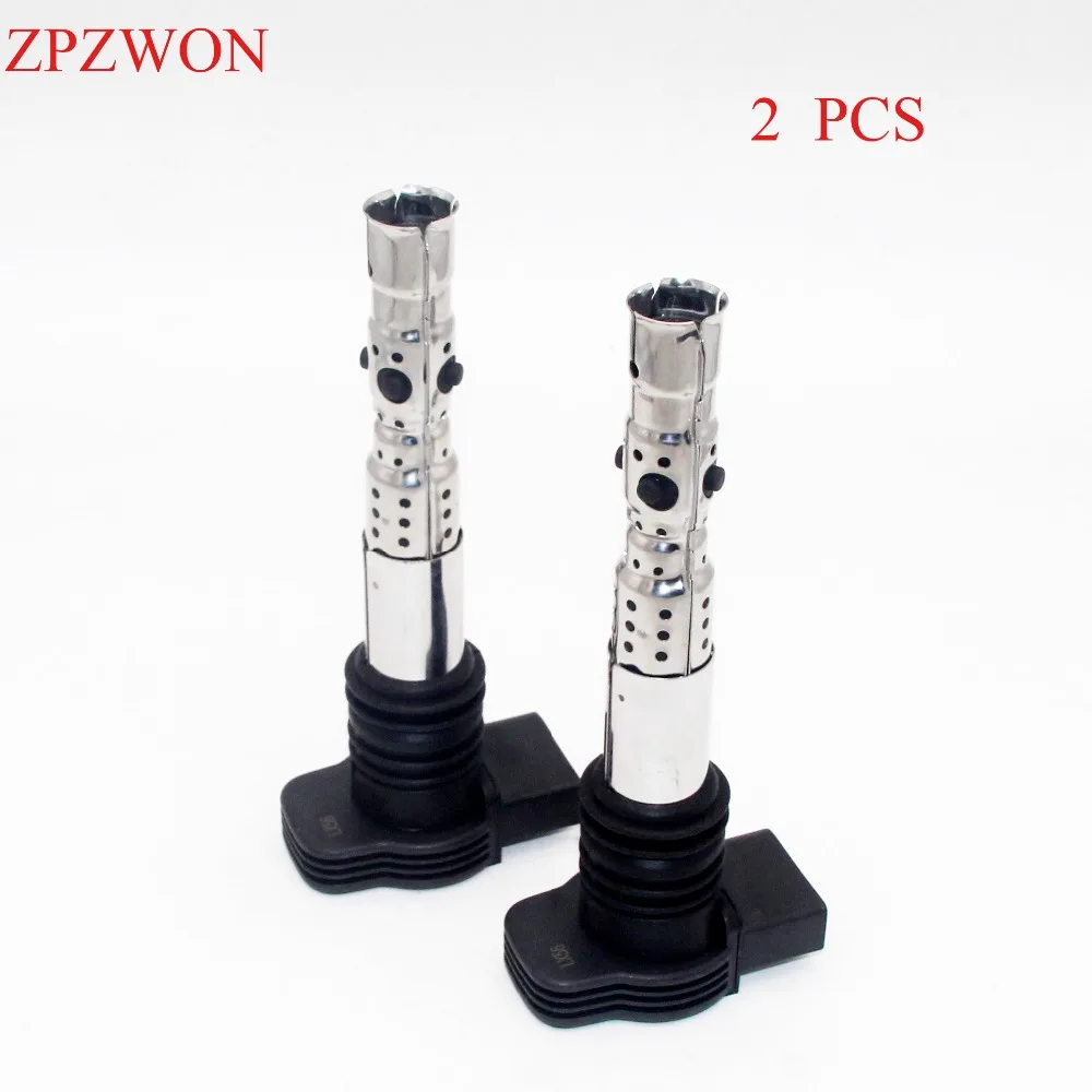 Катушка зажигания для VW Passat B5 Beetle Polo Jetta Golf MK4 Audi A4 A6 A8 TT Allroad 1 8 T 3 0 V6 06C905115M 06B905115R