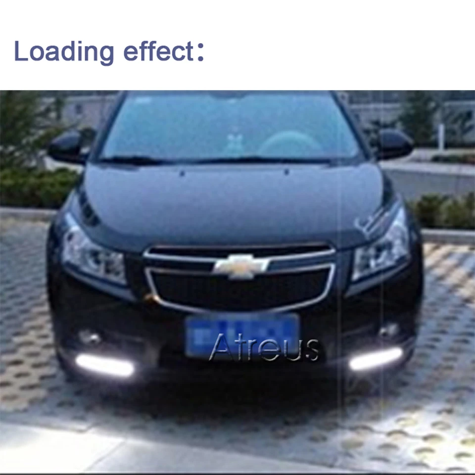 2X автомобильные 9 светодиодных дневных ходовых огней DRL лампа 12 В для Renault Laguna Megane 2 3 Duster Logan Clio для hyundai Solaris I30 IX35 I20