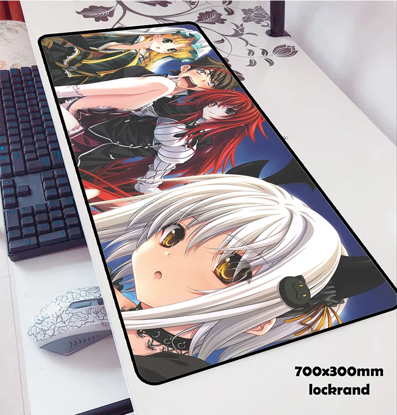 Школьные dxd коврики для мыши 70x30 см Коврик для мыши notbook компьютерный коврик для мыши милый игровой коврик для мыши геймер к клавиатуре коврик для мыши