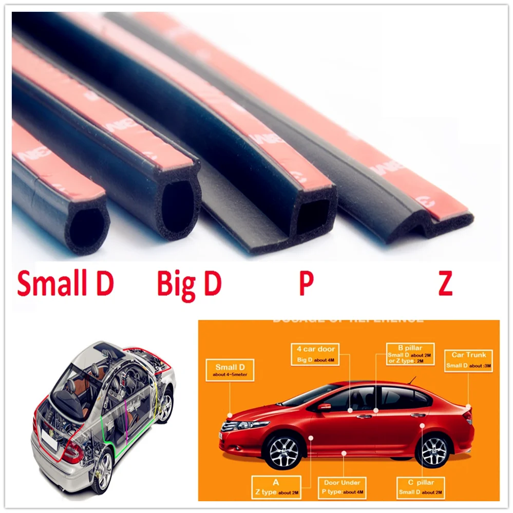 Автомобильная резиновая уплотнительная лента D Z P B для Renault Eolab Twizy Twin Run Symbol Initiale