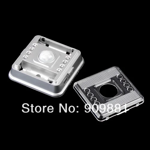 Умный ночник с 8 светодиодами беспроводной светильник датчиком движения питание