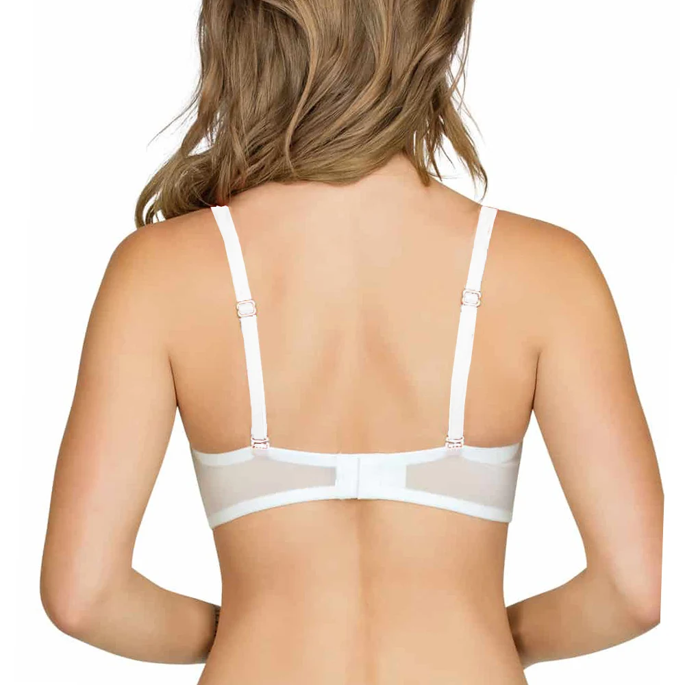 Women Plus Size Sexy Bra 1/2 Cup Sexy Strapless Lace Bra Fashion