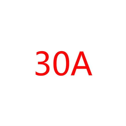 30A 1 шт. 20A 30A 40A 50A 60A 70A 80A 100A Amp Автомобильная лодка Лезвие предохранители большое лезвие Стиль аудио предохранитель макси большой размер авто предохранитель - Цвет: 30A