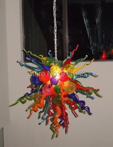 

Winding Stair Multicolor Glass Chandelier Lighting Lamp