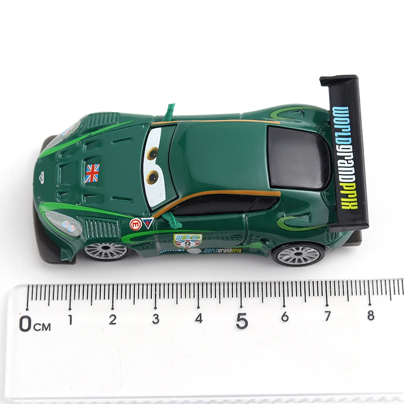 Disney Pixar Cars 2 Fillmore с гарнитурой металлическая литая под давлением игрушечная машина Молния Маккуин Mater Джексон шторм Рамирез тачки 3