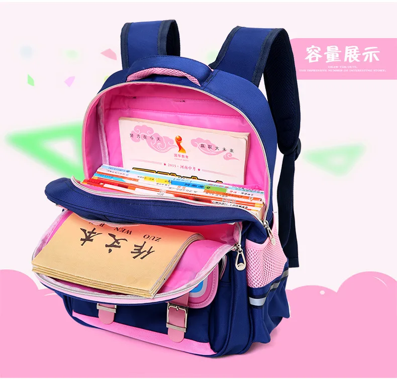 

fashion children backpack school bags girls princess orthopedic schoolbags backpack Primary school backpacks kids mochila infant