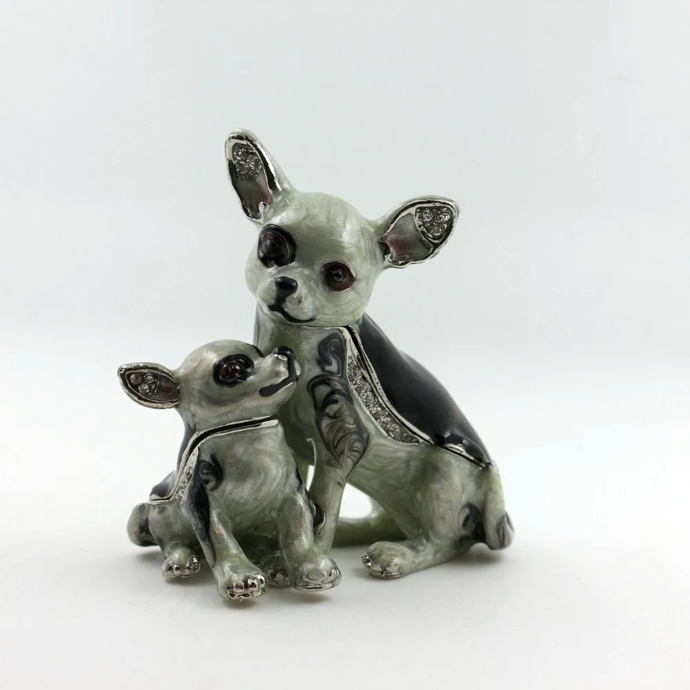 Декоративная шкатулка для умного дома безделушек Оловянная украшений ручной