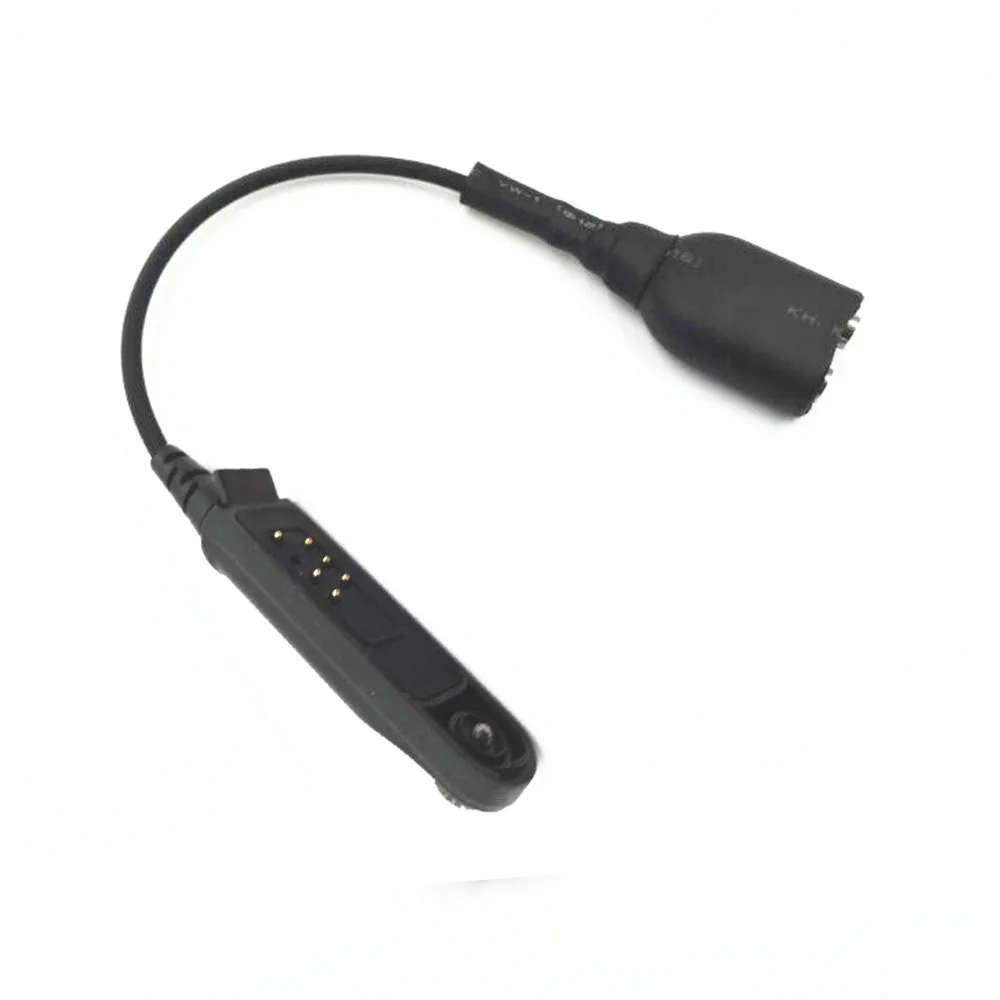 Иди и болтай Walkie Talkie “иди и аудио кабель-адаптер для Baofeng BF-9700 A-58 UV-XR UV-5S GT-3WP UV-9R плюс для K Интерфейс 2Pin UV-5R гарнитура Порты и разъёмы
