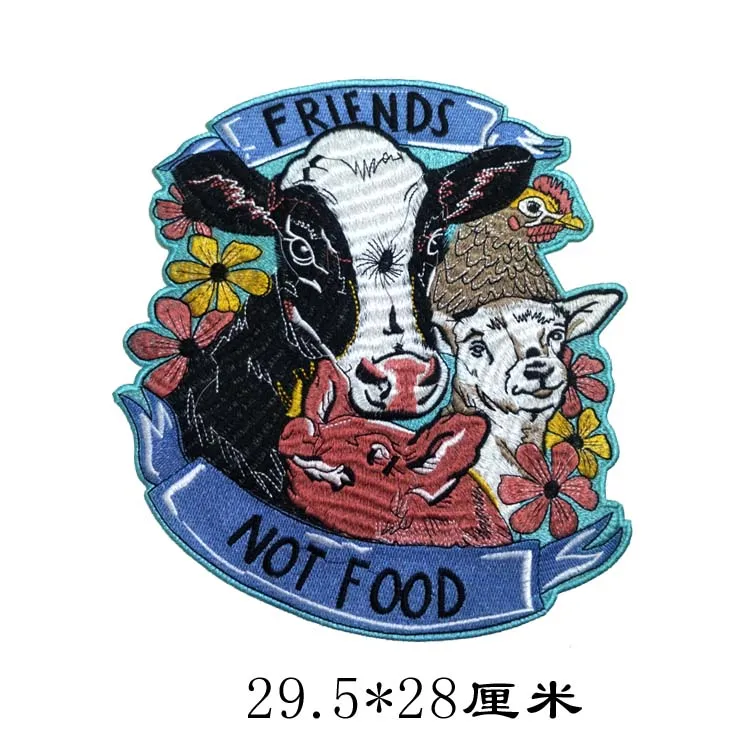 Хорошее качество нашивки наклейки Дети зодиака животных узорная вышивка ткань