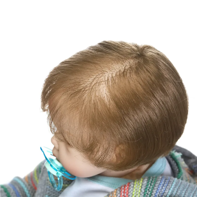 Настоящие новорожденные младенцы NPK силиконовая кукла reborn boy 20 &quot50 см мягкое