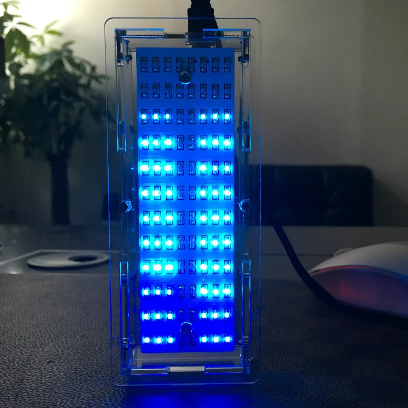 Aiyima 1 компл. вю метр LED Музыка спектр Дисплей DIY Наборы для музыкального центра HiFi