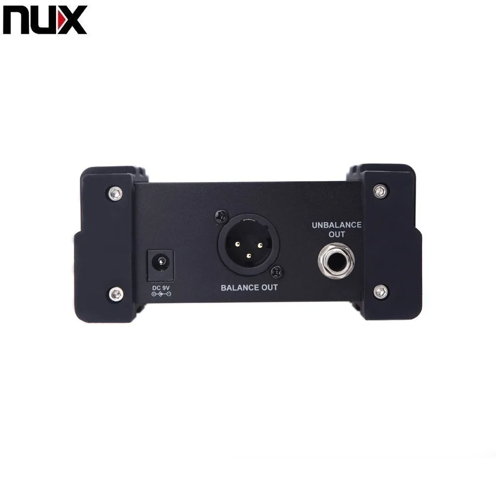 Профессиональный NUX PDI 1G гитара с прямым впрыском фантомное питание звуковой