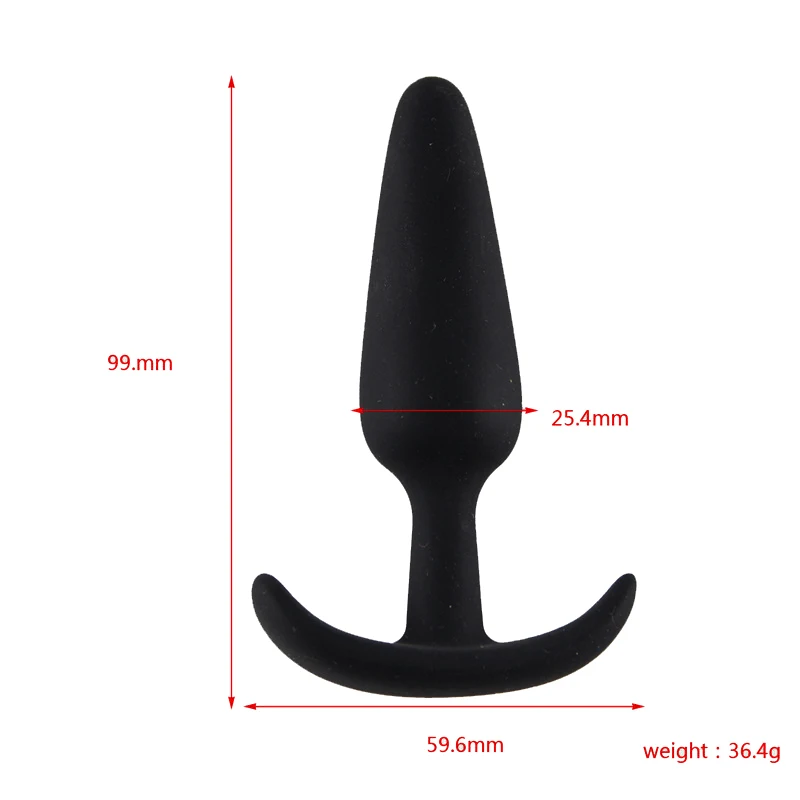 ORISSI Sexy Black Silicone Anal Plug Massage Adult Sex Toys For Women Man Gay But Products Anus Massager |