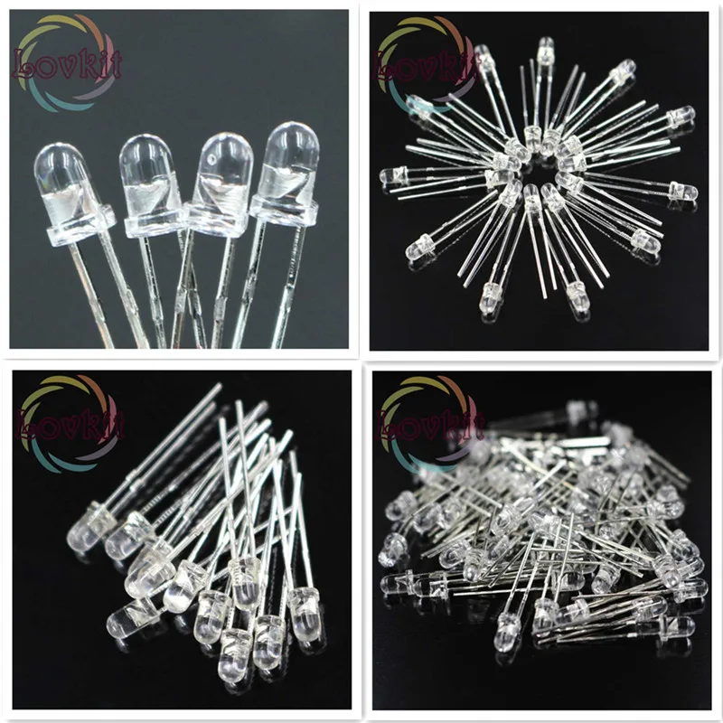 1000 шт. высококачественные светодиоды 3 мм с Круглым Верхом красные ультраяркие