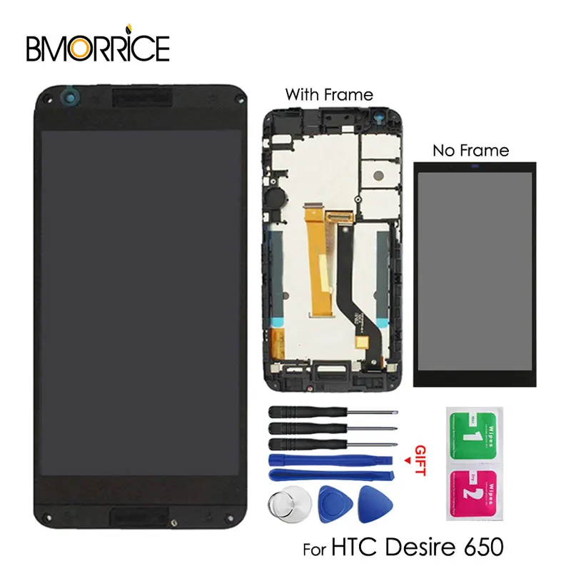 ЖК дисплей для HTC Desire 650H 650 кодирующий преобразователь сенсорного экрана в сборе