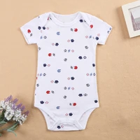 retail 2021new baby rompers girlboy baby romper short sleeve one piece jumpsuit baby clothes for newborn