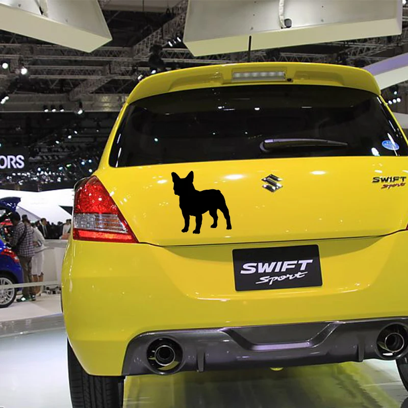 HotMeiNi Французский бульдог Собака наклейки виниловые автомобильные для кузова