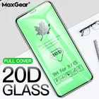 Защитное стекло 20D для iPhone 8, X, XS Max, XR, 7, 8, 6, 6S Plus, X