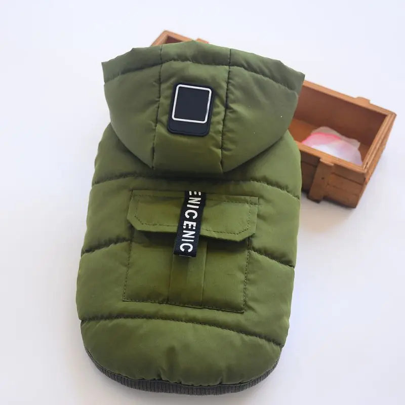 Зимнее теплое пальто для маленьких собак 5 размеров одежда чихуахуа мягкий