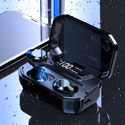 g02 Bluetooth TWS 5,0, беспроводные наушники, водонепроницаемые, 3000 мА/ч, внешний аккумулятор, наушники, гарнитура, Auriculares Fone De Ouvido - Цвет: g02