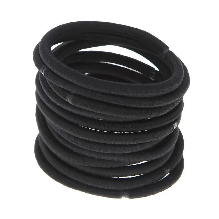 12 шт. женское кольцо для волос девочек пустотелая веревка повязка на голову