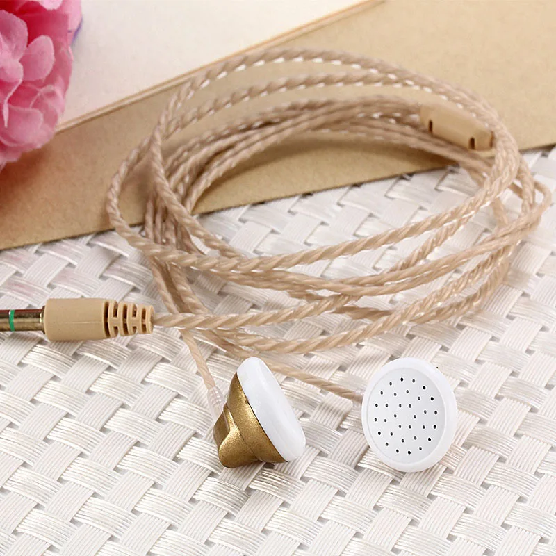 Colorful Portable In Ear Wired Earphone For Iphone Xiaomi Mobile Phone 3.5mm MP3/mp4 Roping Stereo Earphones